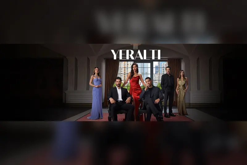 Yeraltı dizisinin resmi tanıtım görseli